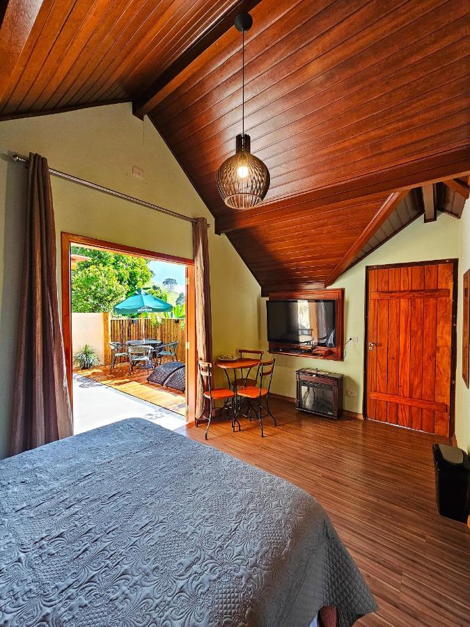 Chales Araucaria E Manaca São Bento do Sapucaí Exteriér fotografie
